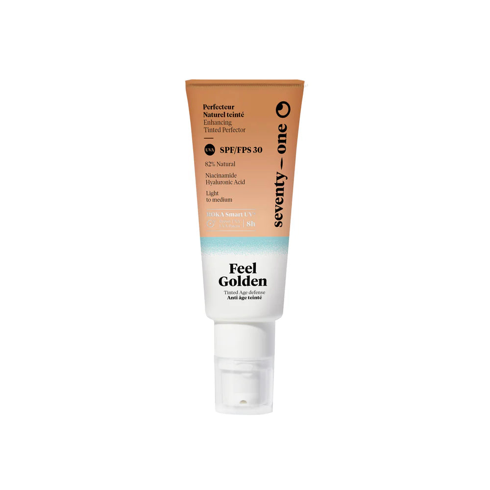 Protector solar facial con color perfeccionador SPF30 UVA 8H | SeventyOne