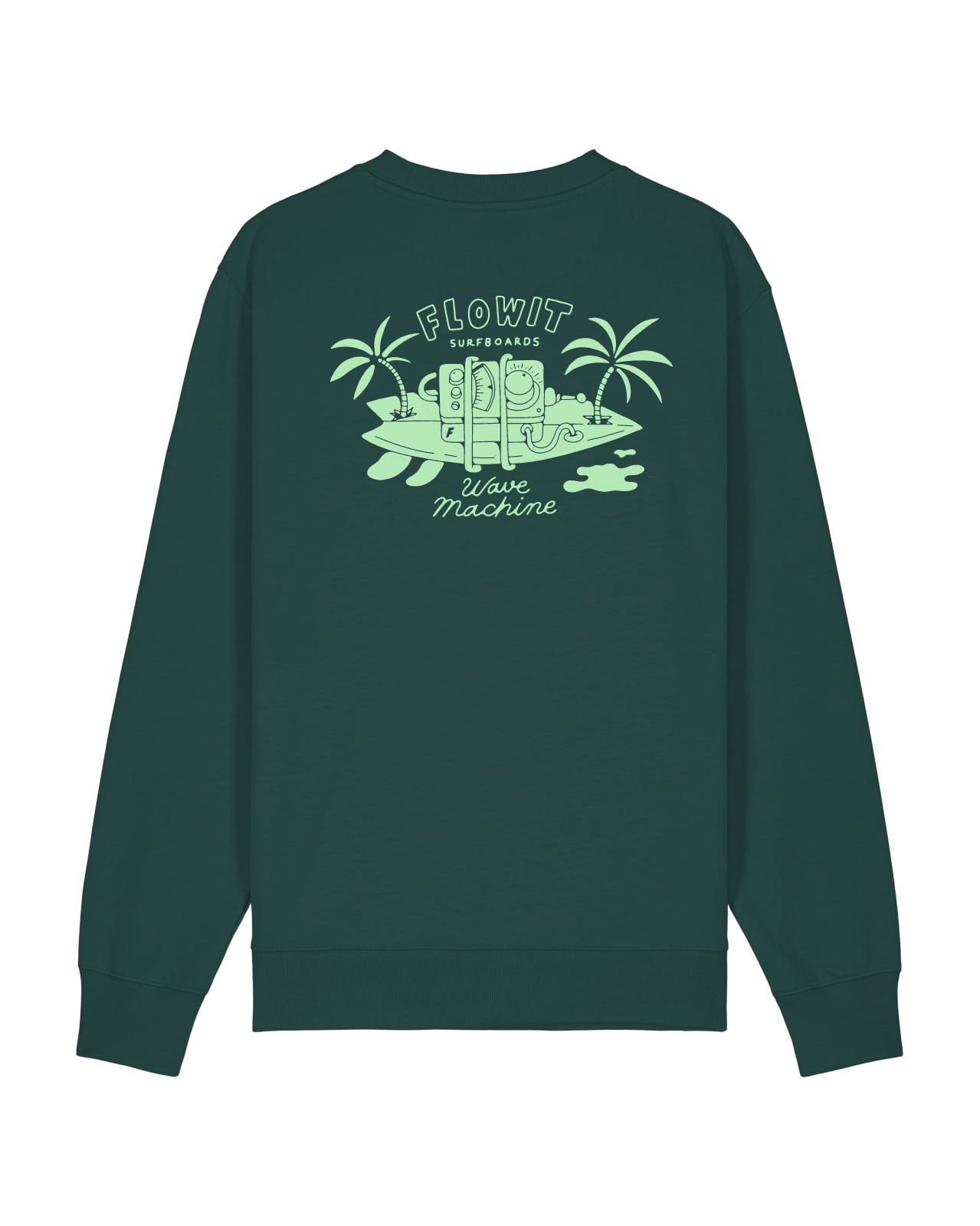 Sudadera Flowit Wave Machine