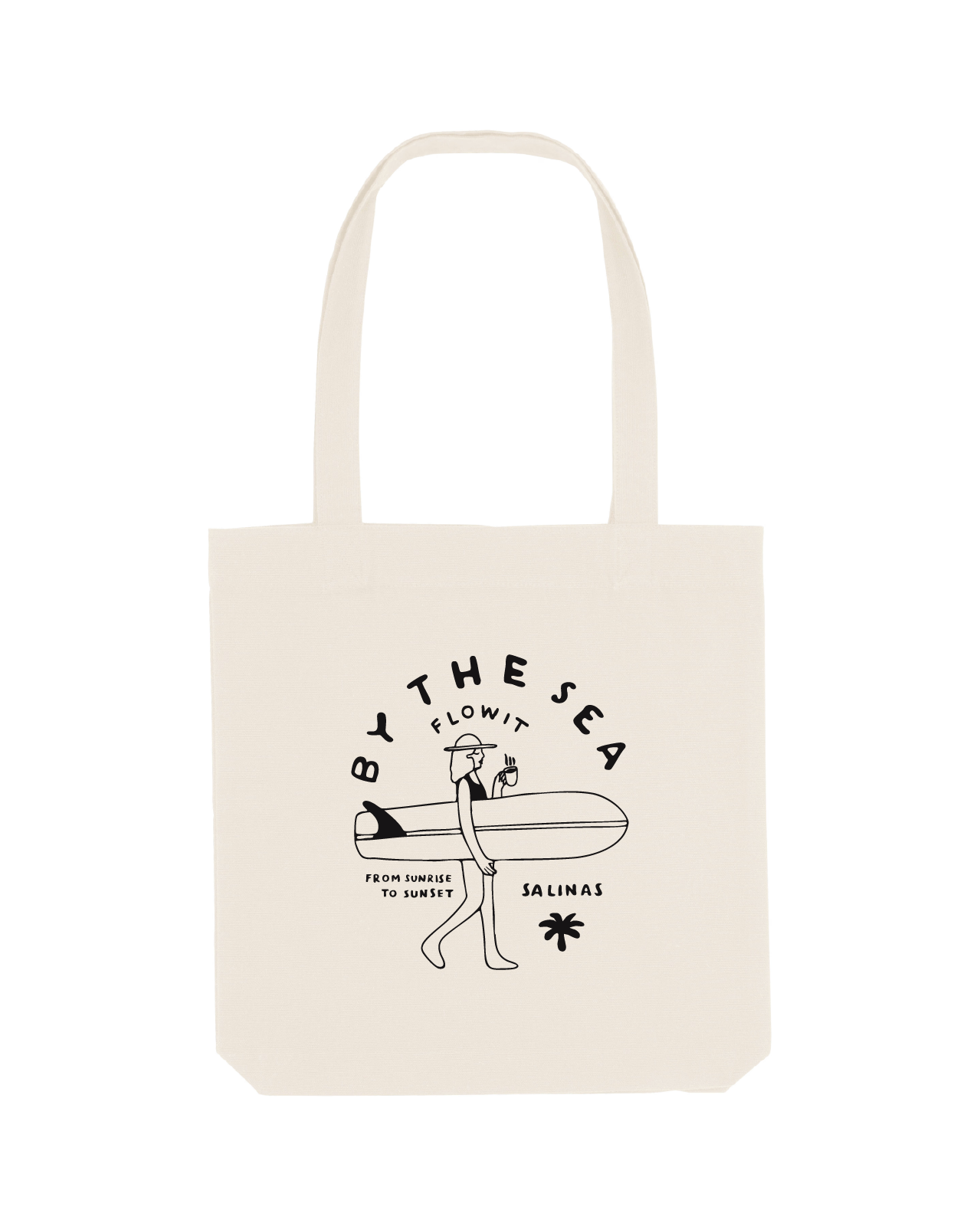 Tote Bag Flowit By The Sea