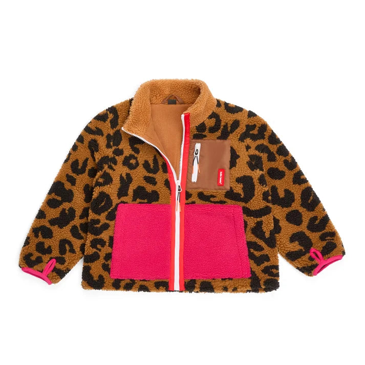 Chaqueta Polar Hello Hossy Leopardo