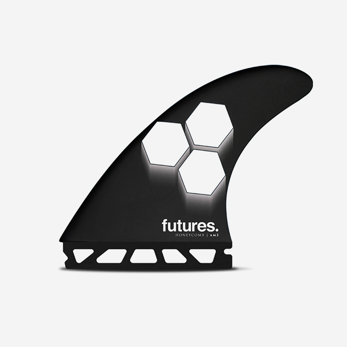 Quillas Futures AM2 HC Thruster Black/white L