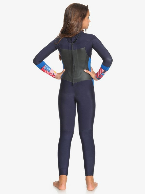 Neopreno Roxy 4/3mm para Niña Syncro