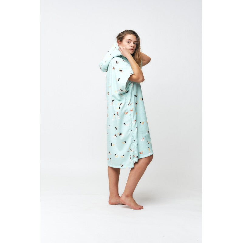 Poncho After Essential Madrague-Atardecer Azul